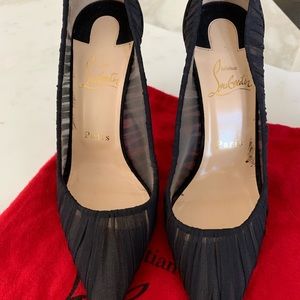 Christian Louboutin black pumps